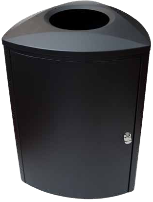 פח אשפה משולש